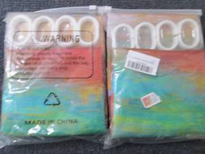 lot 27 image: 2- Shower Curtains...