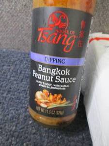 lot 28 image: 3- 11.5 oz Tsang Peanut Sauce...