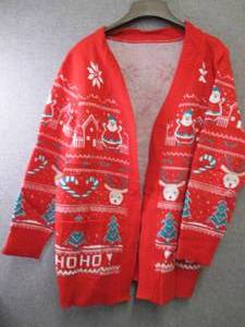 lot 49 image: XL Christmas Cardigan...