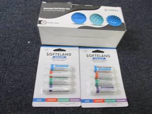 lot 61 image: Massage Roller Balls, Nasal Sticks...