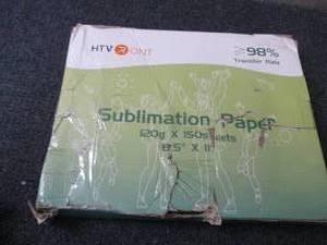 lot 64 image: 150 sheets Sublimation Paper...