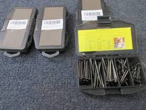 lot 77 image: 4- 150ct Steel Nails...