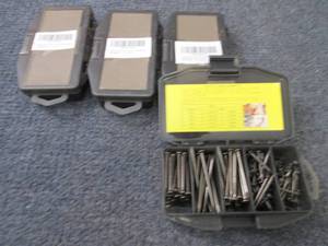 lot 79 image: 4- 150ct Steel Nails...