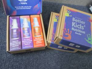 lot 82 image: 3- Better Kids Nutrition Bundles...