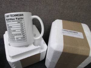 lot 84 image: 2- X-Ray Technician Mugs...