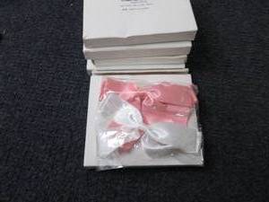 lot 121 image: 5- 2 pc PinkWhite Hair Clips...