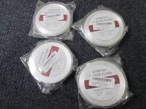 lot 128 image: 4 Rolls Stretchy Elastic Cord...