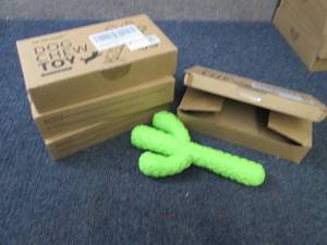 lot 131 image: 4 Durable Dog Chew Toys...