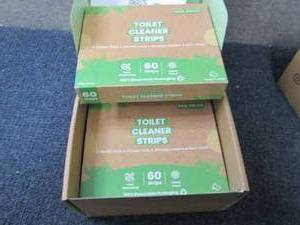 lot 133 image: Natural Toilet Bowl Cleaner Strips,...