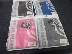 4 pr Ladies Large Gym Wolf High Scr...