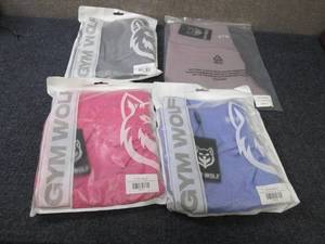 lot 164 image: 4 pr Ladies Large Gym Wolf Shorts...