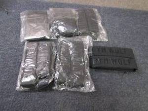 lot 171 image: 6- 2pks Gym Wolf Lifting Straps...