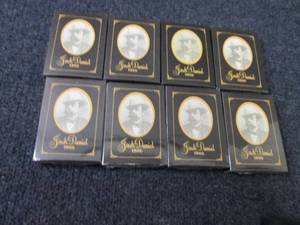 lot 186 image: 8 Decks Sealed Jack Daniels Playing...