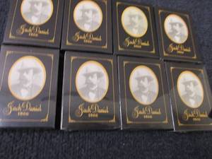 lot 188 image: 8 Decks Sealed Jack Daniels Playing...