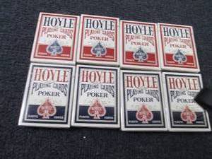 lot 196 image: 8 Packs of Hoyle Offical Poker Play...