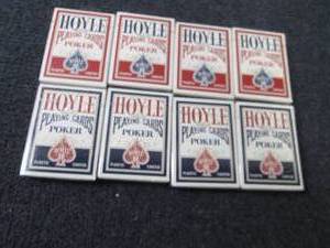 lot 198 image: 8 Packs of Hoyle Offical Poker Play...
