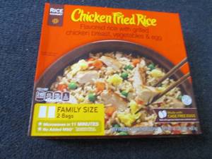 lot 277 image: BB 48 oz FROZEN Chicken Fried Rice...