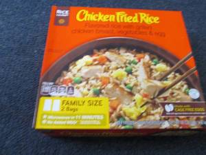 lot 279 image: BB 48 oz FROZEN Chicken Fried Rice...