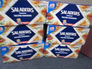 lot 302 image: 6 Boxes of 42pks Saladitas Saltine ...