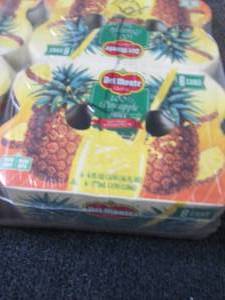 lot 304 image: 12- 6 oz DelMonte 100% Pineapple Ju...