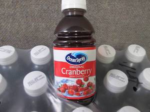 lot 314 image: 18- 10 oz Ocean Spray Cranberry Jui...