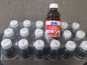 lot 315 image: 18- 10 oz Ocean Spray Cranberry Jui...