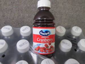 lot 317 image: 18- 10 oz Ocean Spray Cranberry Jui...