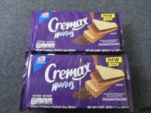 lot 358 image: 6- 5.7 oz Cremax Chocolate Wafers...
