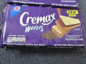 lot 359 image: 6- 5.7 oz Cremax Chocolate Wafers...