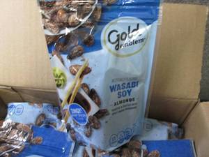 lot 361 image: 12- 6 oz Gold Emblem Wasabi Soy Alm...