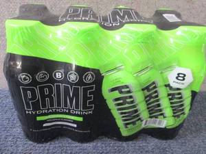 lot 374 image: 8- 16.9 oz Prime Lemon Lime...