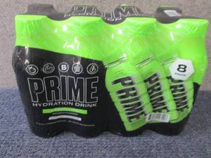 lot 377 image: 8- 16.9 oz Prime Lemon Lime...