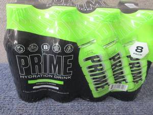 lot 379 image: 8- 16.9 oz Prime Lemon Lime...