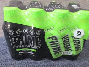 lot 380 image: 8- 16.9 oz Prime Lemon Lime...