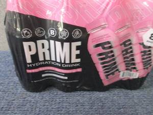 lot 381 image: 8- 16.9 oz Prime Strawberry Waterme...