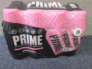 lot 385 image: 8- 16.9 oz Prime Strawberry Waterme...