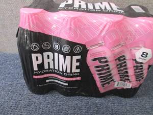 lot 389 image: 8- 16.9 oz Prime Strawberry Waterme...