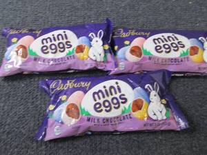 lot 479 image: 3- 9 oz Cadbury Mini Eggs...