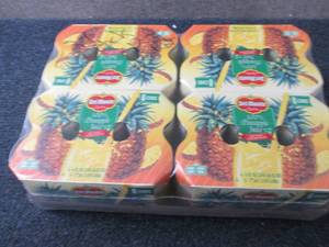 lot 493 image: 12- 6 oz DelMonte 100% Pineapple Ju...