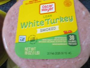 lot 287 image: BB 4- 1 lb FROZEN Oscar Meyer Lean ...