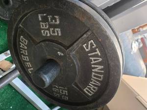 lot 22 image: A Pair of 35LB  2-inch Olympic Plates (USED)