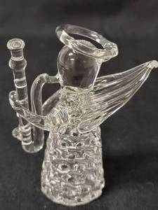 lot 83 image: 1993 Bassoon - Carberry Angel    (Glass Blown by Edward Carberry of Marshall Minnesota)    Approx. 3 tall