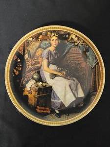 lot 20 image: Dreaming In The Attic -  Artist Norman Rockwell.  COA Included. Size 8 12