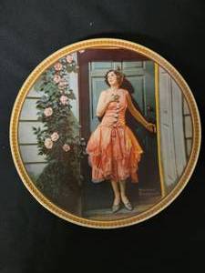 lot 27 image: Standing In The Doorway -  Artist Norman Rockwell.  No COA Included. Size 8 12
