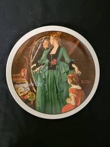 lot 33 image: Grandmas Courting Dress - Artist Norman Rockwell. No COA Included. Size 8 12