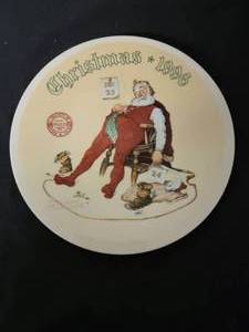 lot 37 image: And To All A Good Night - Artist Norman Rockwell.  COA Included. Size 8 12