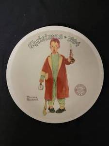 lot 39 image: Christmas Marvel -  Artist Norman Rockwell.  COA Included. Size 8 14