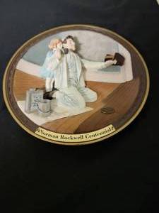 lot 44 image: The Painter -  Artist Norman Rockwell.  COA Included.  Size 8 14