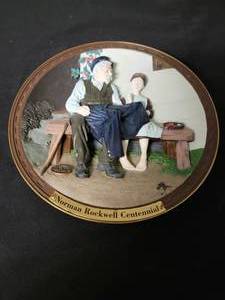 lot 47 image: The Lighthouse Keepers Daughter -  Artist Norman Rockwell.  COA Included.  Size 8 14