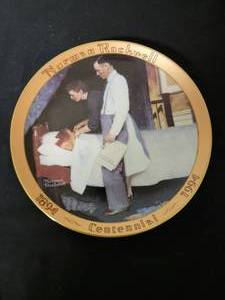 lot 51 image: Freedom From Fear - Artist Norman Rockwell.  COA Included.  Size 8 12